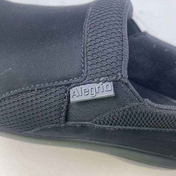 Alegria Duette Nursing Shoe Wide Women's Size 40 Slip Ons Comfort Black 9.5 US‎ - Picture 7 of 16